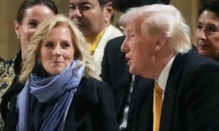 EPIC! Trump Again Trolls Jill Biden’s Flirtatious Smile from Notre Dame Reopening