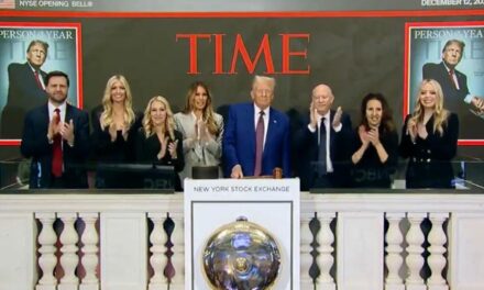 Chants of “USA!” Break Out as President Trump Rings Opening Bell at New York Stock Exchange… Even Jim Cramer is Stunned! (VIDEO)