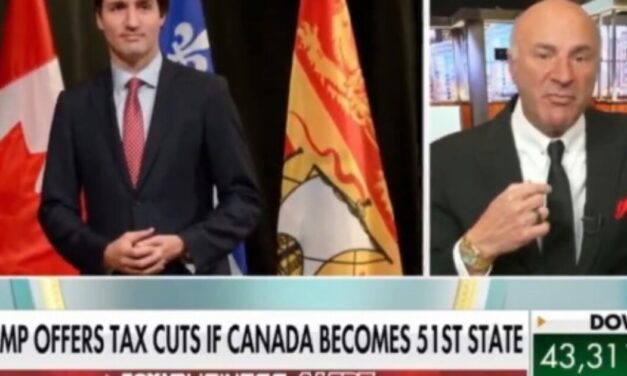 WATCH: Canadian ‘Shark Tank’ Star Kevin O’Leary Says He’s Going to Mar-a-Lago to Convince Trump to Merge US and Canada