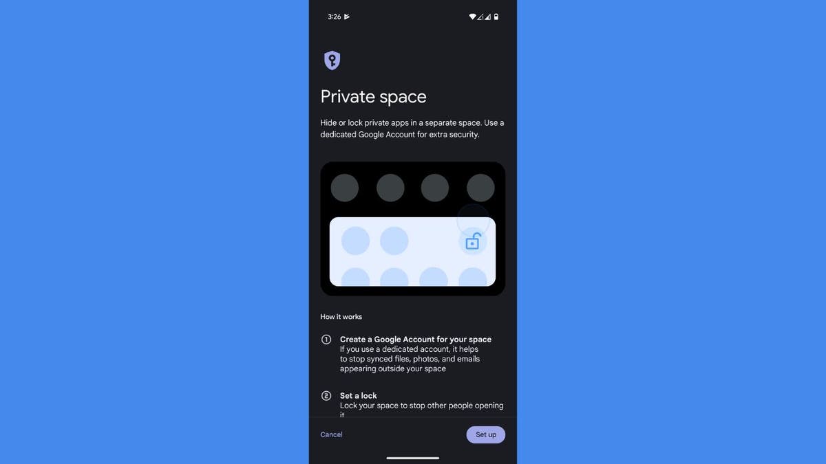 android's private space 1