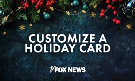 Customize your own Fox News Holiday Card