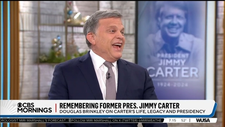 CBS Laughs About How Carter Supposedly ‘Guilted’ Trump into Donation