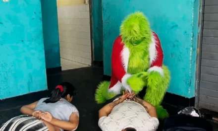 Police Officer Dressed As ‘Grinch’ Steals Holiday Cheer In Drug Bust