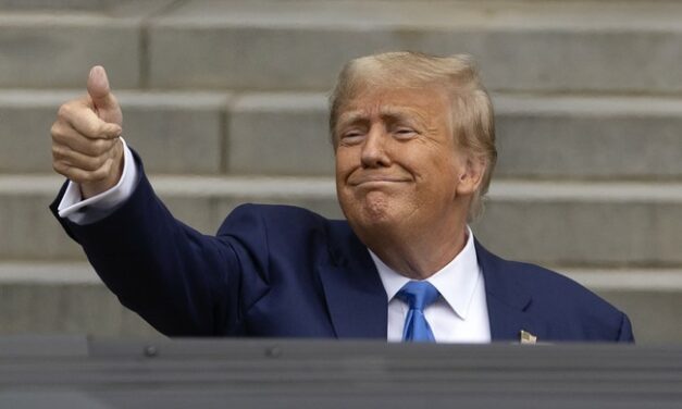 ‘The Real Leader Is Back’! Trump Gets Huge Reception at Army-Navy Game (and He Brought Company)