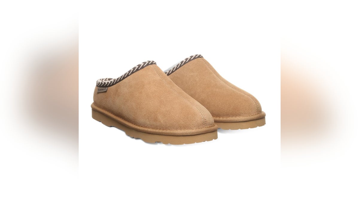 These are soft and warm indoor/outdoor slippers. 