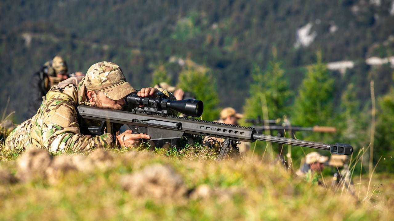 Barrett M82 Sniper Rifle 