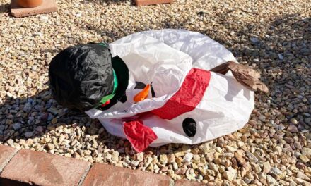 Inflatable Snowman Begins To Wonder What The Point Of Existence Even Is