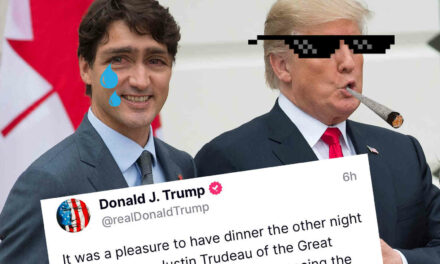 Trump posts about “Governor” Trudeau of the “Great State” of Canada 😂