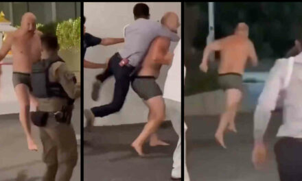 Thai police tried to take down this jacked-up Belarusian tourist and it did not go well for them