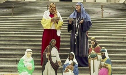 Nativity scene displayed at the US Capitol for the first time ever