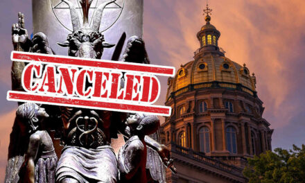 Iowa Capitol cancels Satanic Temple’s holiday celebration, saying it would “include elements that are harmful to minors”