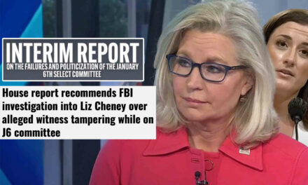 House report says Liz Cheney should be investigated for witness tampering at J6 hearings