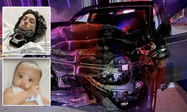 Christmas miracle: Woman and her 9-month-old survive collision with drunk driver for second time this year