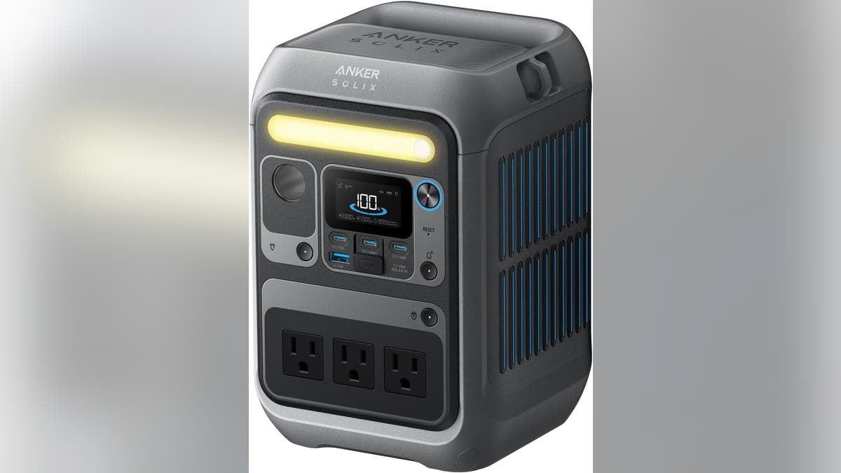 Charge up to eight devices with this portable generator. 