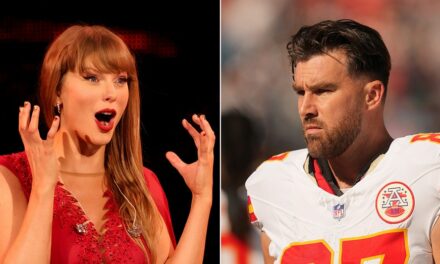 Taylor Swift’s boyfriend Travis Kelce pressured to propose after Josh Allen gets engaged to Hailee Steinfeld