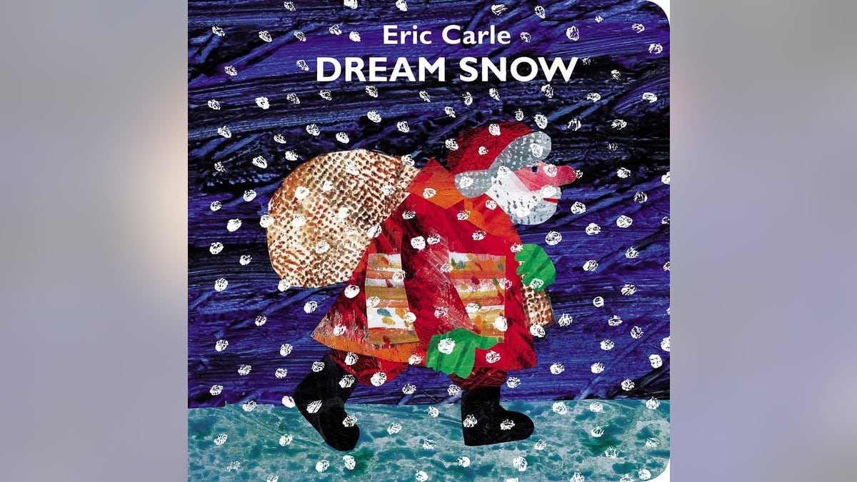 Toddlers love Eric Carle’s beautifully illustrated board books like Dream Snow.