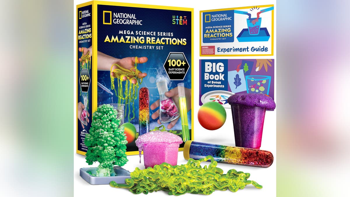 Have fun with over 100 science experiments in one box. 