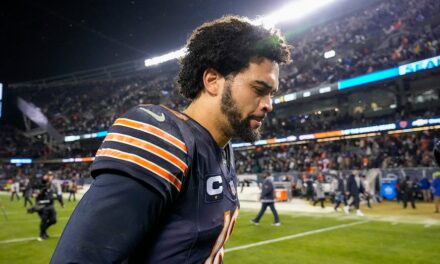 Caleb Williams says Bears fans’ frustrations predate his tenure after latest loss: ‘It’s my first year’