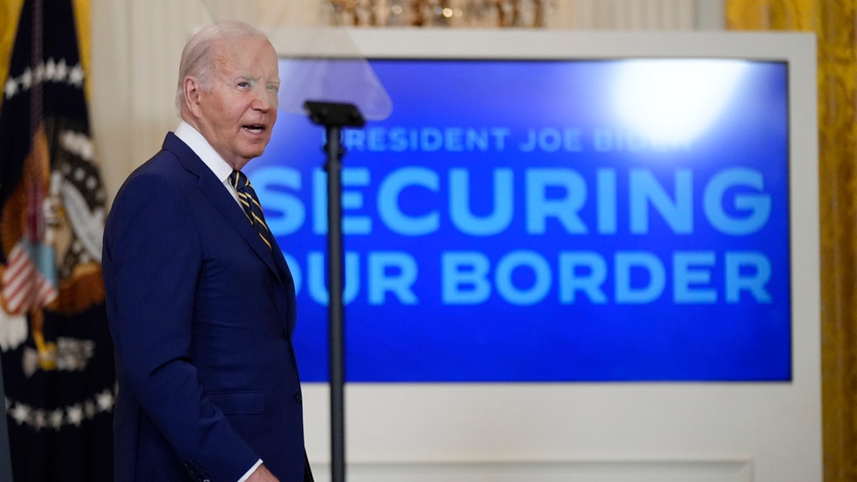 President Joe Biden's administration lied repeatedly about illegal immigration. FILE: Biden walks off after speaking about an executive order in the East Room at the White House in Washington, Tuesday, June 4, 2024.