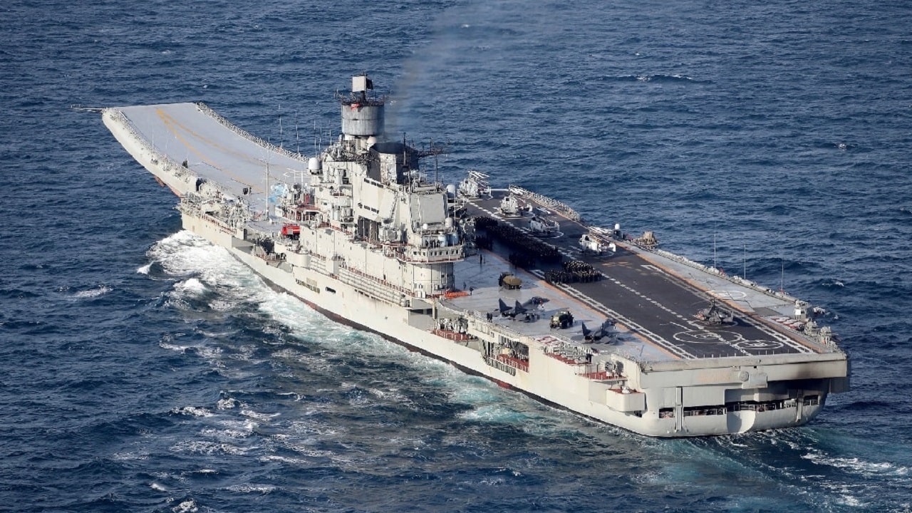 Admiral Kuznetsov Aircraft Carrier. Image Credit: Creative Commons.