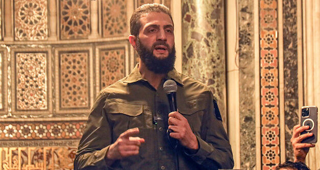 Syria’s Rebel Boss Promises ‘New Era Far Removed from Sectarianism’