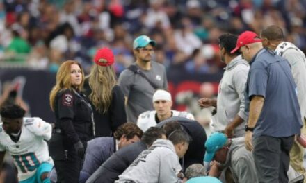 VIDEO: Dolphins’ Grant DuBose Stretchered off the Field After Scary Hit