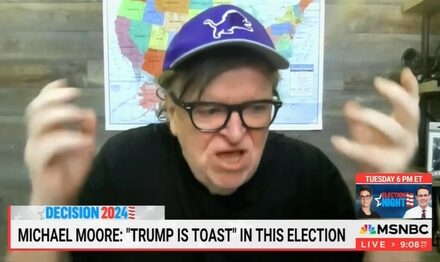 Michael Moore Rages at Pro-Israel Democrats as ‘Genocide Arms Dealers’