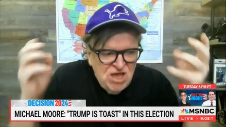 Michael Moore Rages at Pro-Israel Democrats as ‘Genocide Arms Dealers’