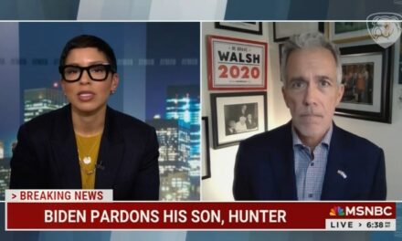 MSNBC HOST: Hunter Biden’s Pardon Was a Father’s Love