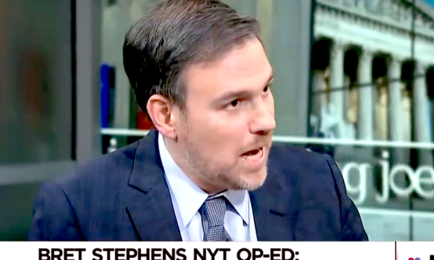 NYT’s Bret Stephens, Hoping To Stay Relevant, Is Ready To Leave ‘Never Trump.’ It’s Too Late