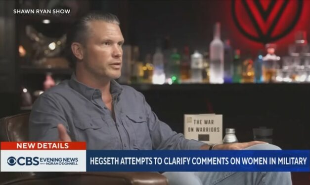 CBS Rehashes Misogyny Attack Against Hegseth, OMITS Support Letter