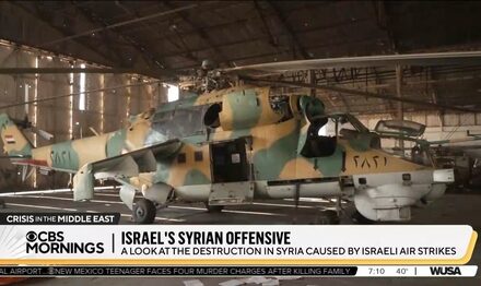 Anti-Israel CBS Reporter Mourns for Destroyed Syrian Military Equipment