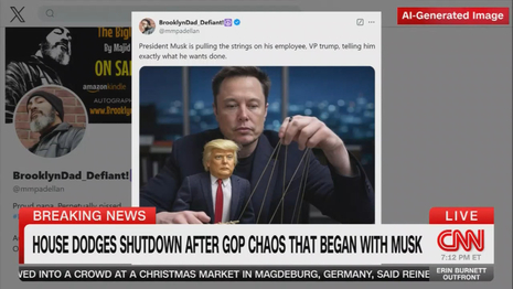 CNN’s Friday Night Fusillade vs Musk Over Shutdown That Didn’t Happen