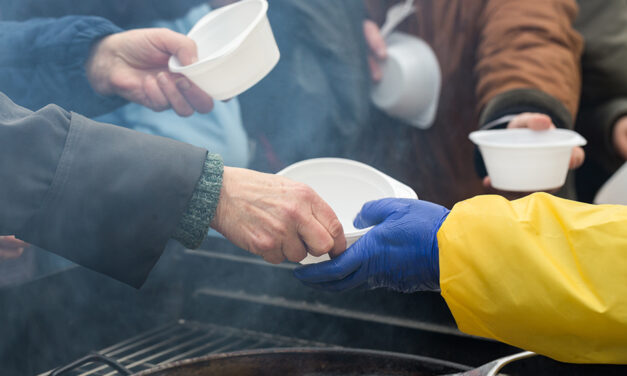 Demand at food banks has soared to record levels all over the United States