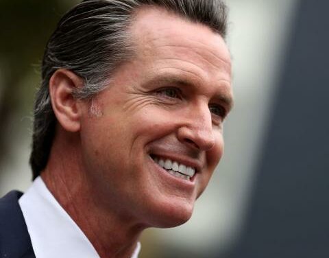 Newsom celebrates gas price decline since start of Ukraine conflict, amid job losses