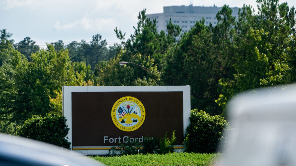 Fort Gordon entrance sign