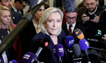 Le Pen Sees Poll Ratings Rise Again, Increasing Lead Over Other Candidates for President After Collapsing Macron Government