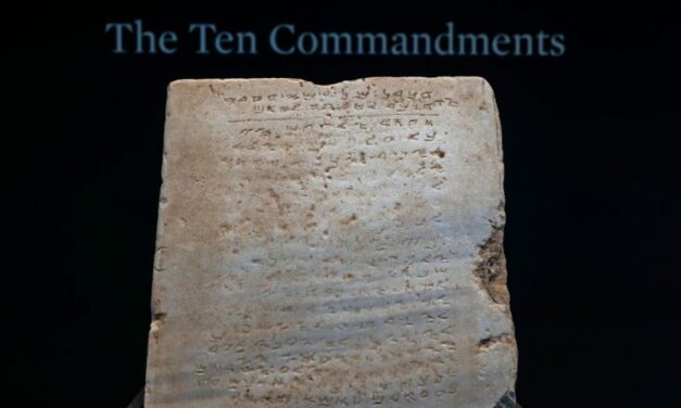 Earliest Ten Commandments Tablet Up For Auction