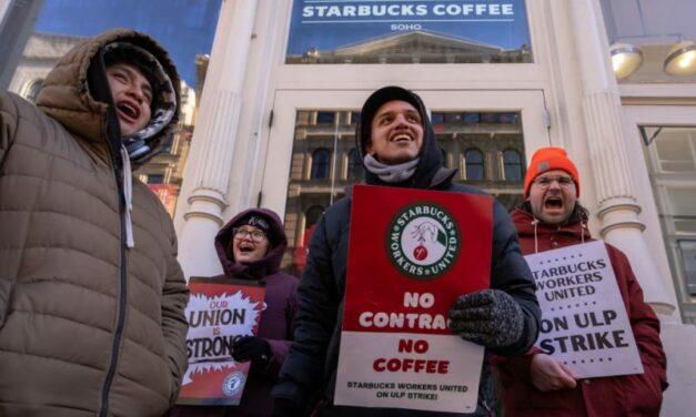 10K Starbucks Baristas Continue Strike Across Dozens Of Cities On Christmas Eve