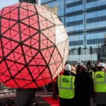 NYE Ball Unveiled In Times Square For 2025 Celebration