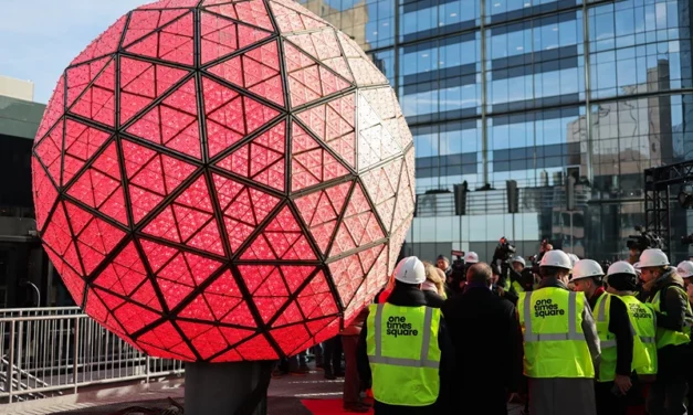 NYE Ball Unveiled In Times Square For 2025 Celebration