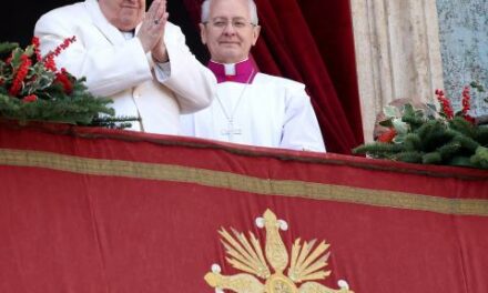 Pope’s Christmas address starting historic Jubilee year has message with a familiar call for peace