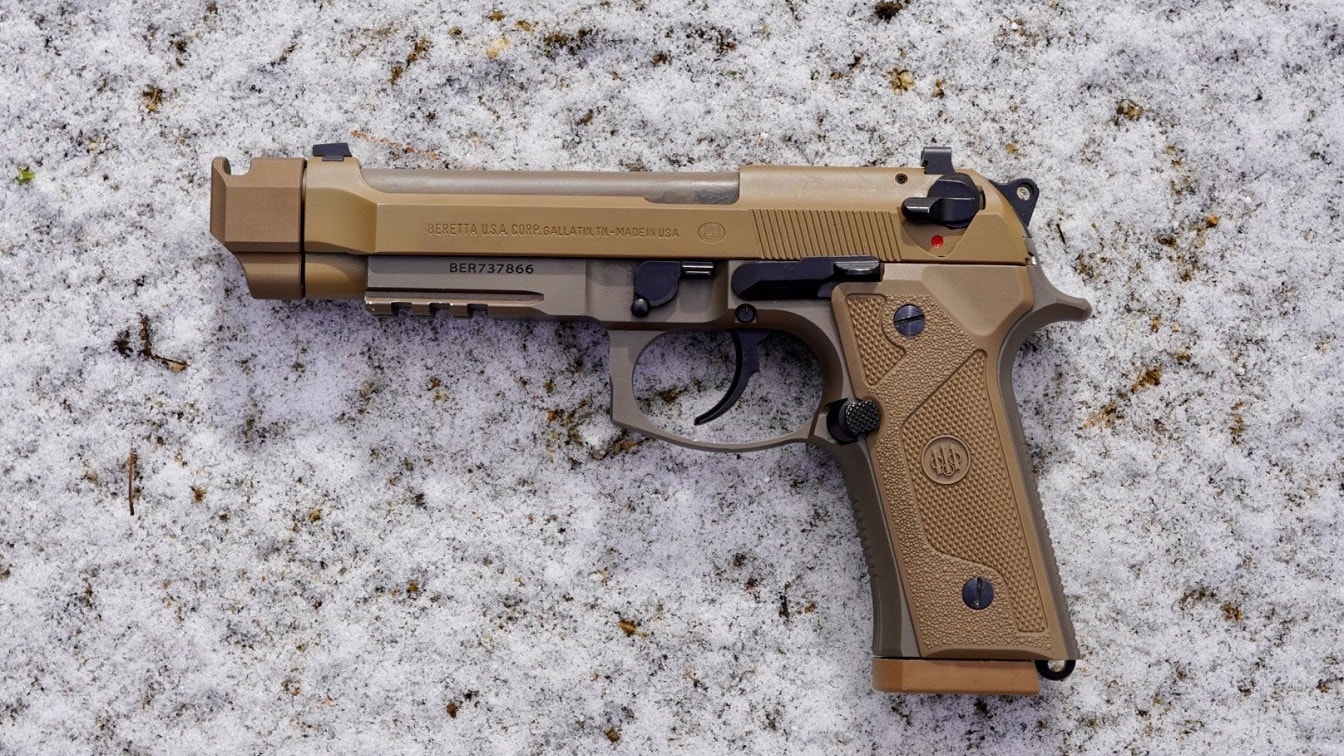 Beretta M9A3 9mm. Image Credit: Creative Commons.