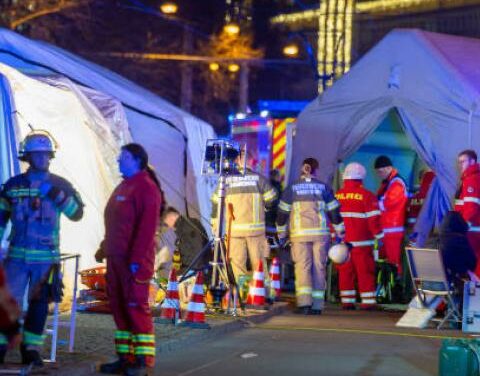 Death toll rises to five in German Christmas market attack as holiday cheer turns to mourning