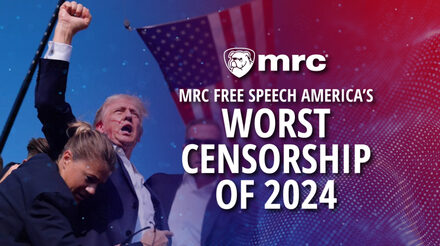 Trump Atop Worst Censorship of 2024: Election Interference and Beyond