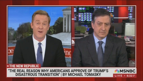 On Morning Joe, Michael Tomasky Blames ‘Right-Wing Media’ For Trump Popularity