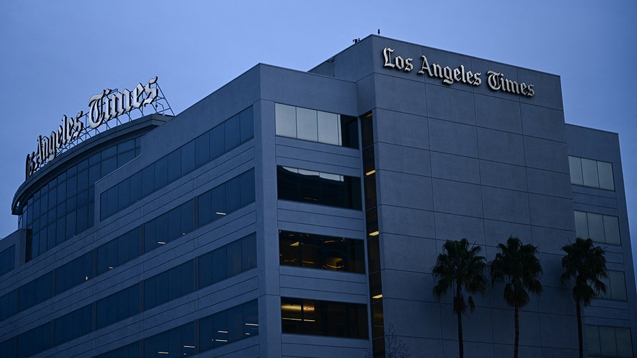 The Los Angeles Times building