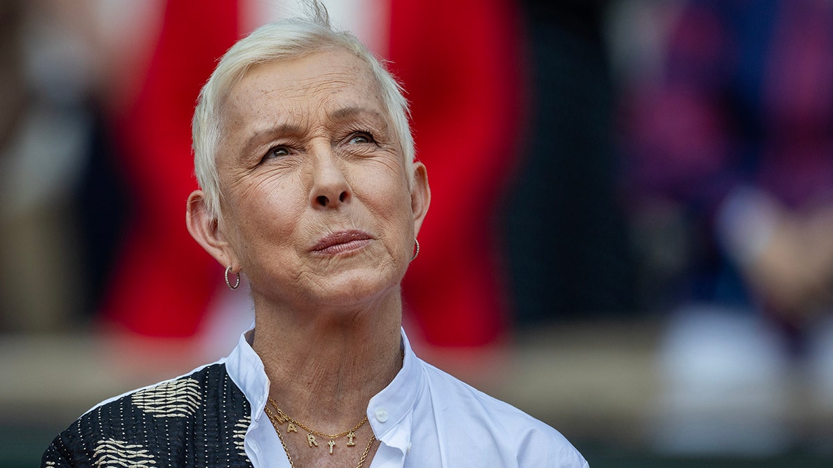 Martina Navratilova at Roland-Garros