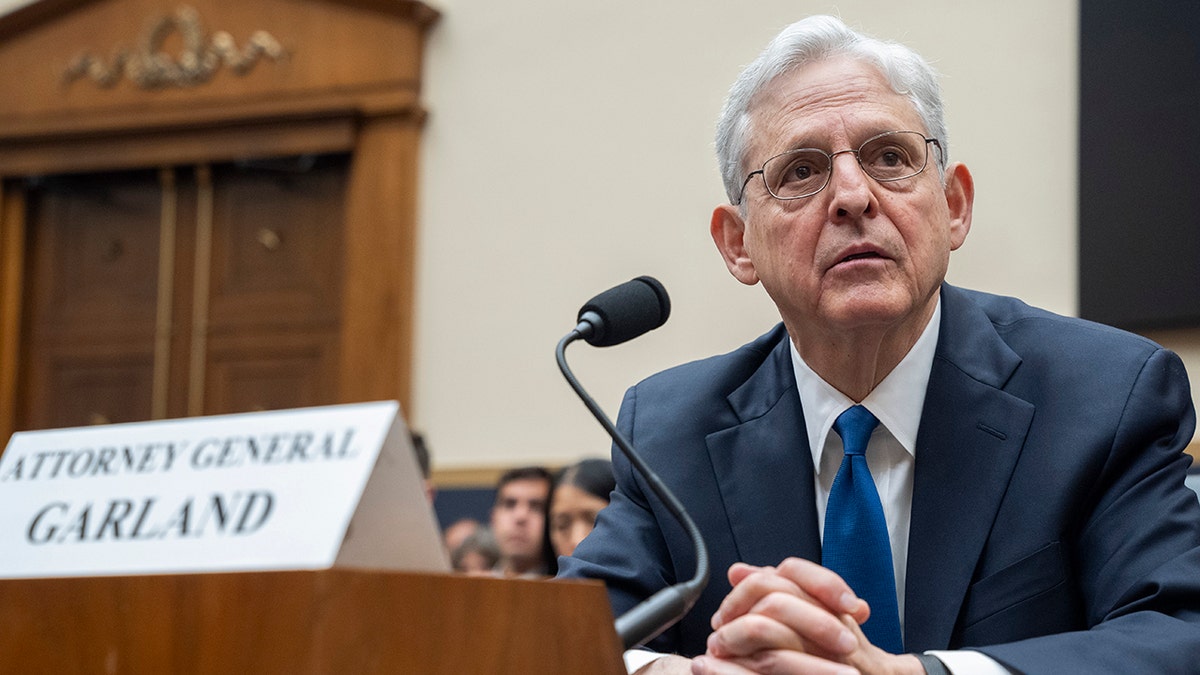 Merrick Garland testifies on Capitol Hill in 2024. (AP/Jacquelyn Martin)