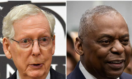 Sen. Mitch McConnell, DOD Sec. Lloyd Austin Win Reagan ‘Peace Through Strength Award’